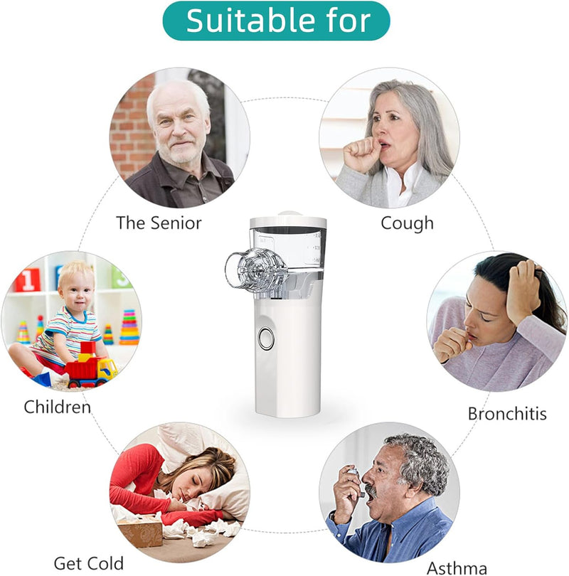 BreatheEase - Instant Relief, Anywhere | Silent & Portable Nebulizer