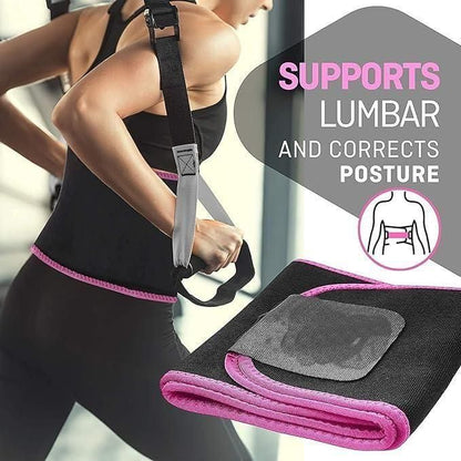 High-Performance Waist Trimmer Belt – Adjustable Fit for Workout & Weight Loss